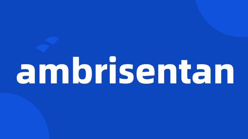 ambrisentan