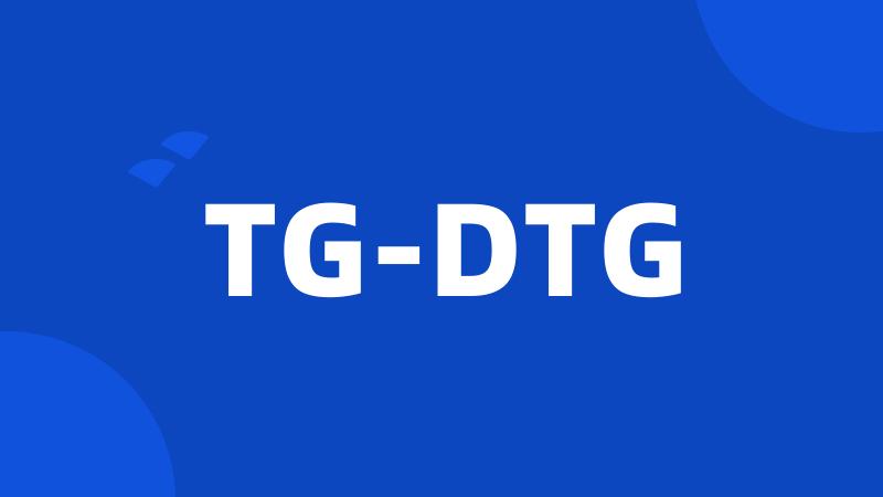 TG-DTG