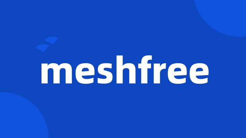 meshfree