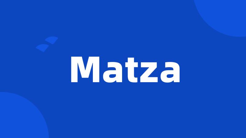 Matza