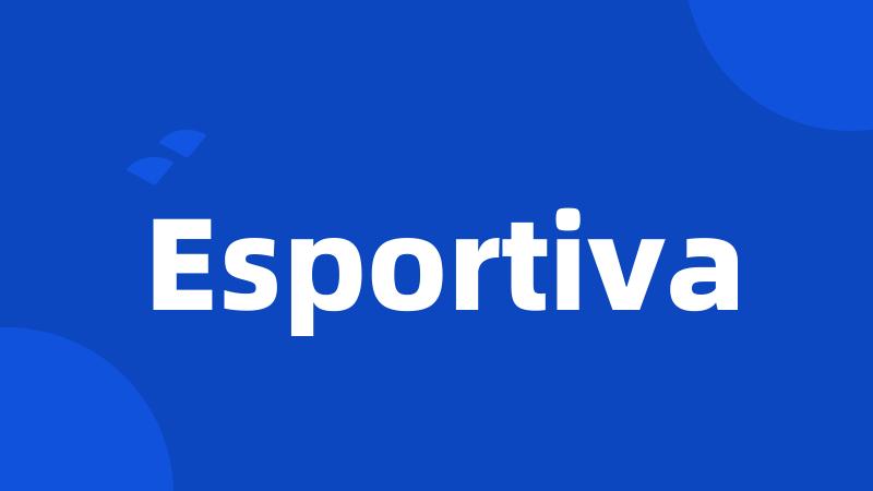 Esportiva