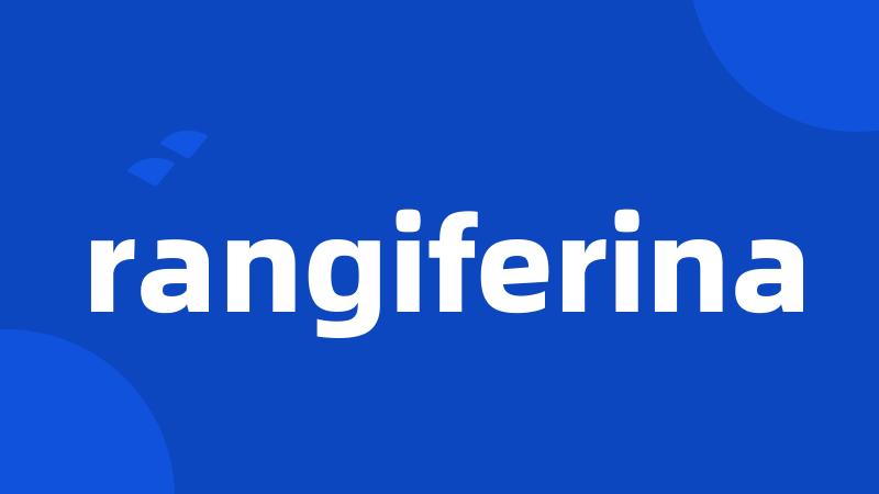 rangiferina