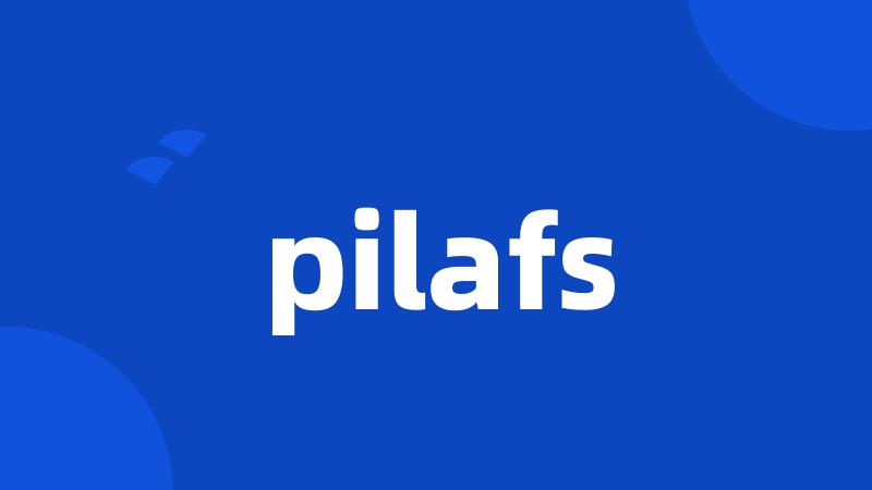 pilafs