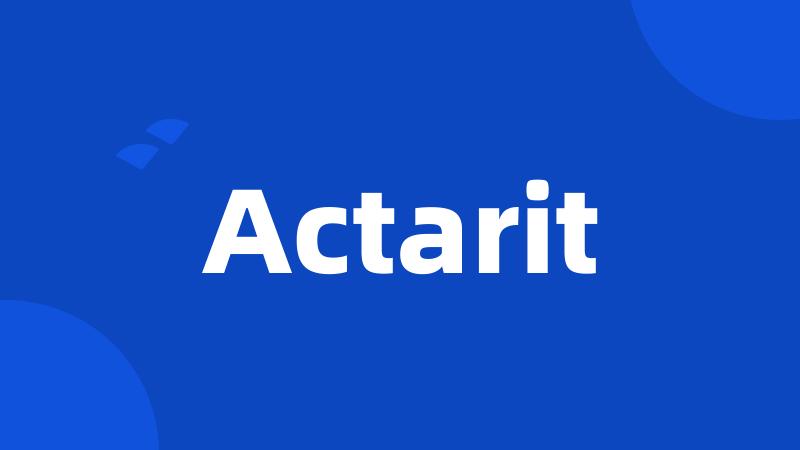 Actarit