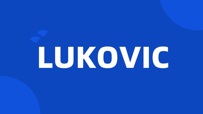 LUKOVIC