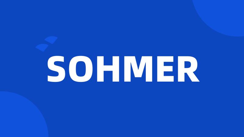 SOHMER