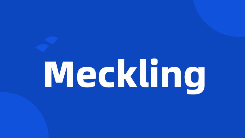 Meckling