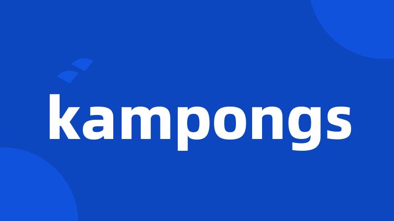 kampongs