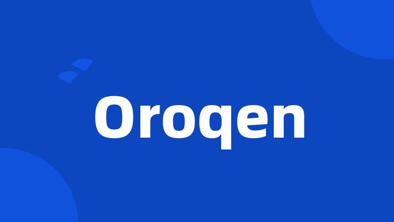 Oroqen