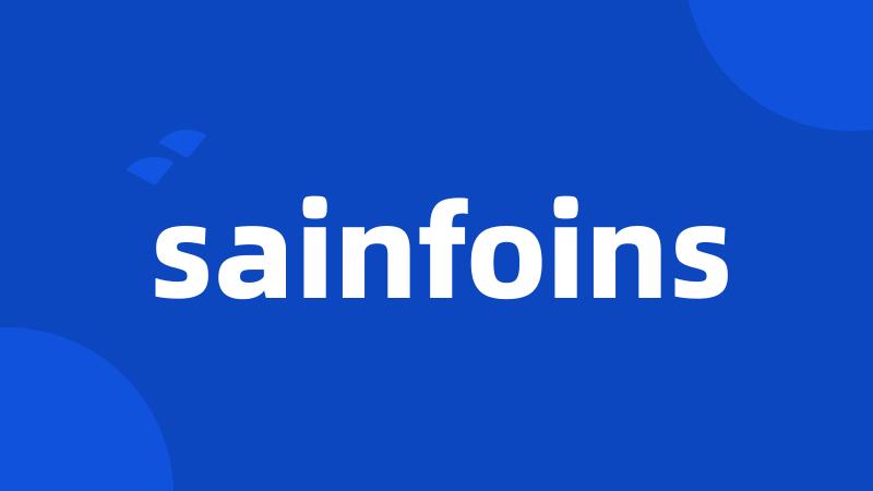 sainfoins