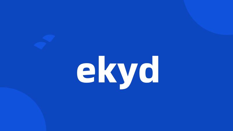 ekyd