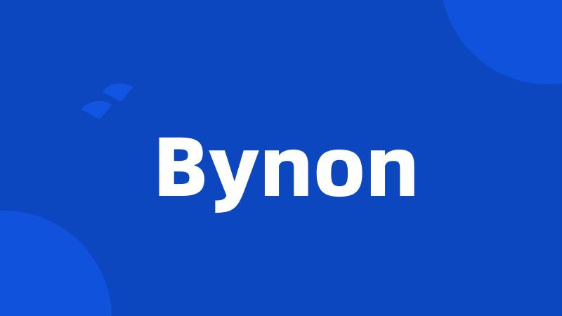 Bynon