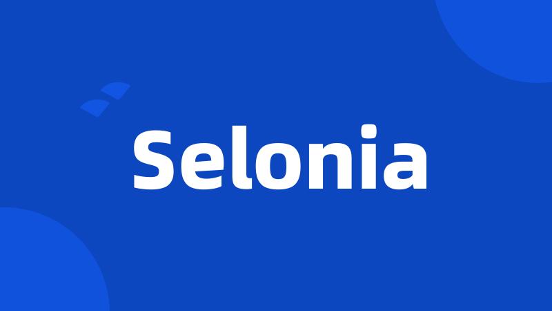 Selonia