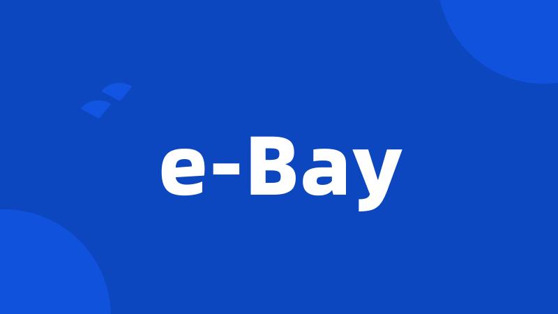 e-Bay