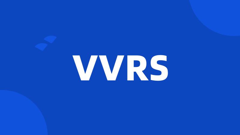 VVRS