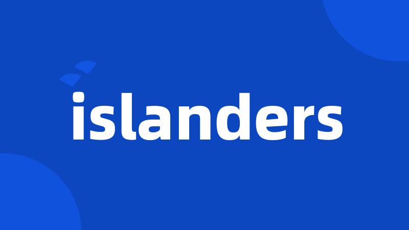 islanders