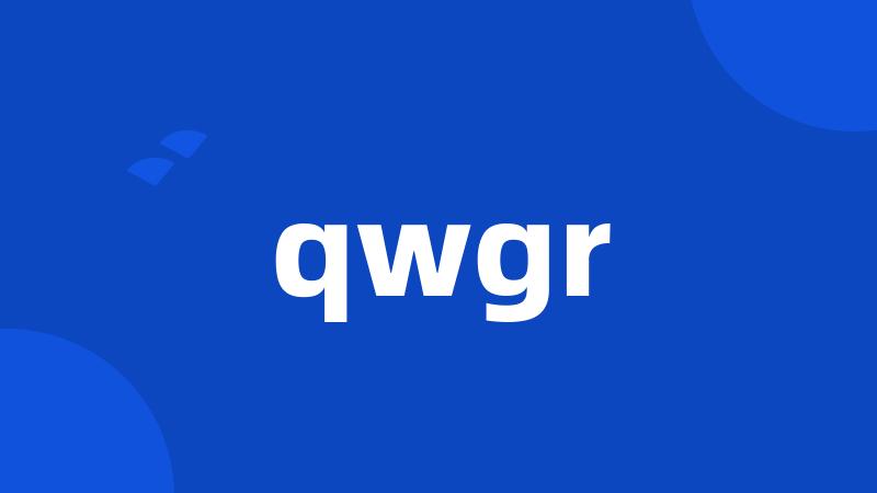 qwgr