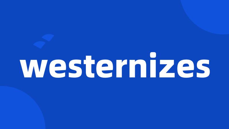 westernizes