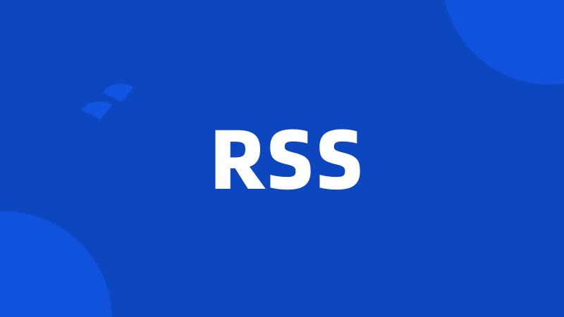 RSS