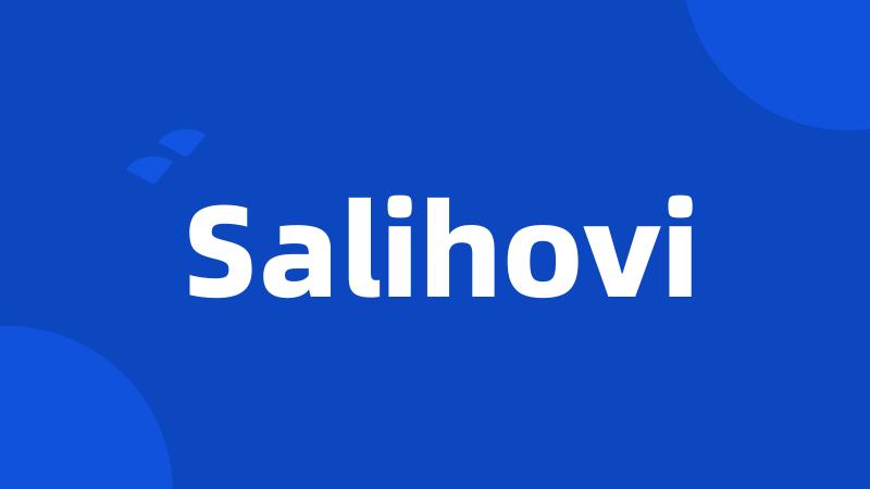 Salihovi