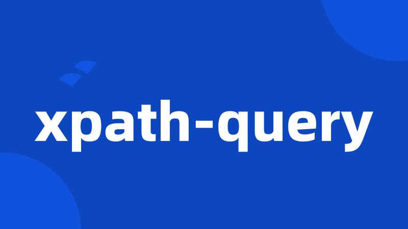 xpath-query