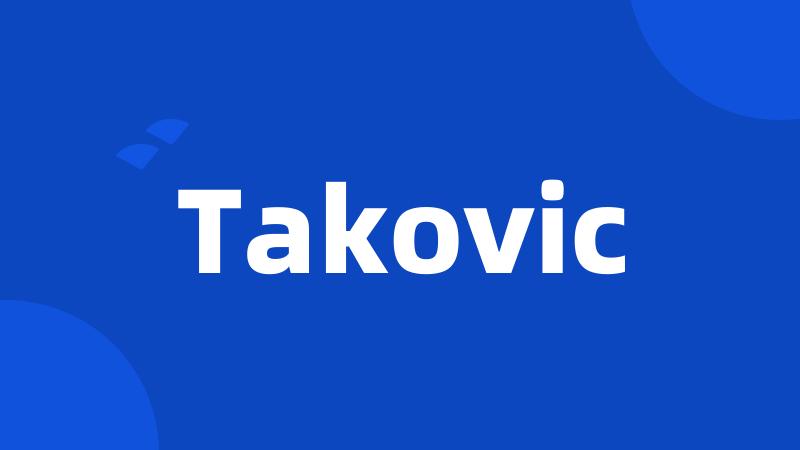 Takovic