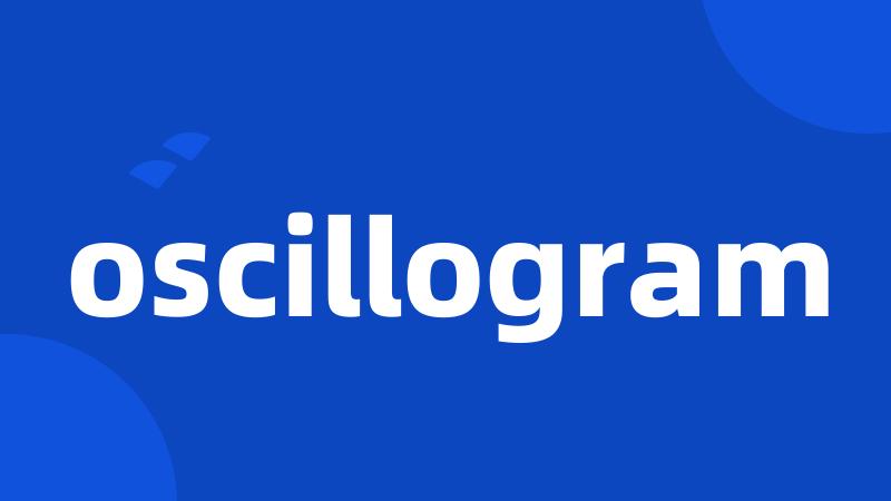 oscillogram