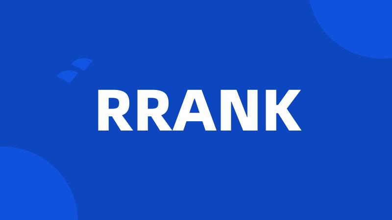 RRANK