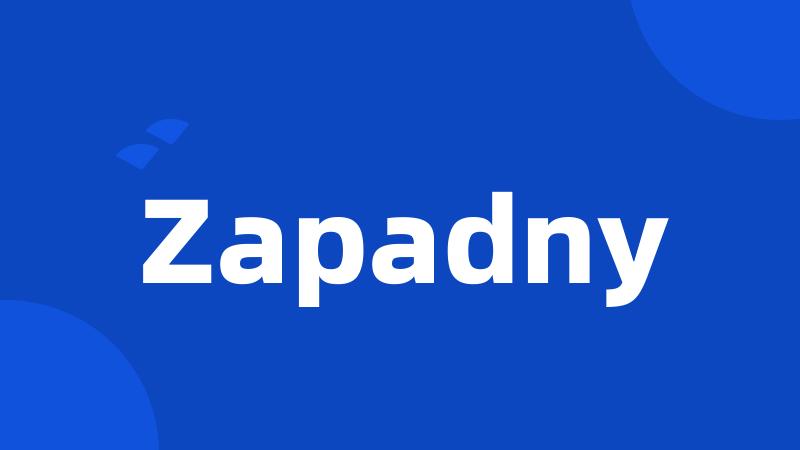 Zapadny