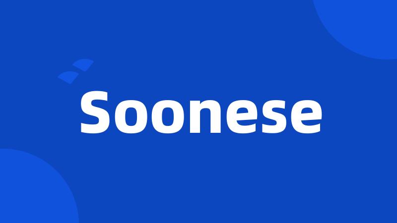 Soonese