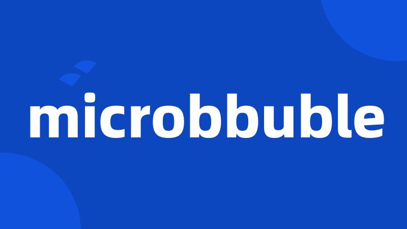 microbbuble