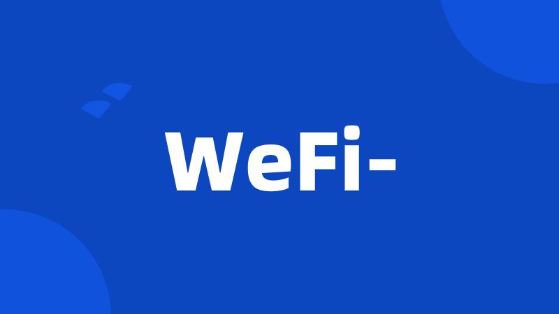 WeFi-