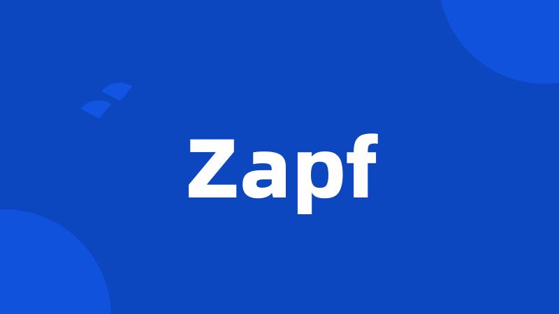 Zapf