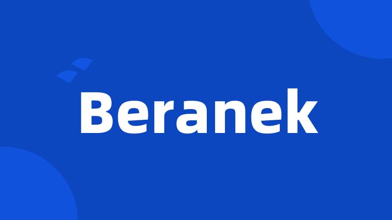 Beranek