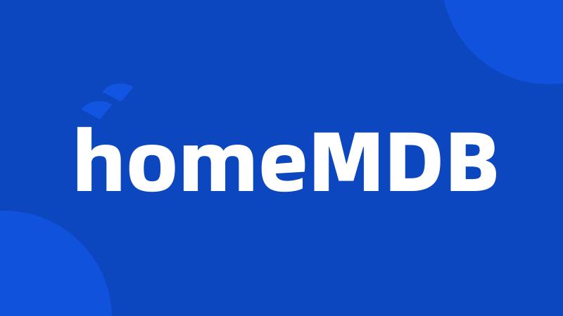 homeMDB