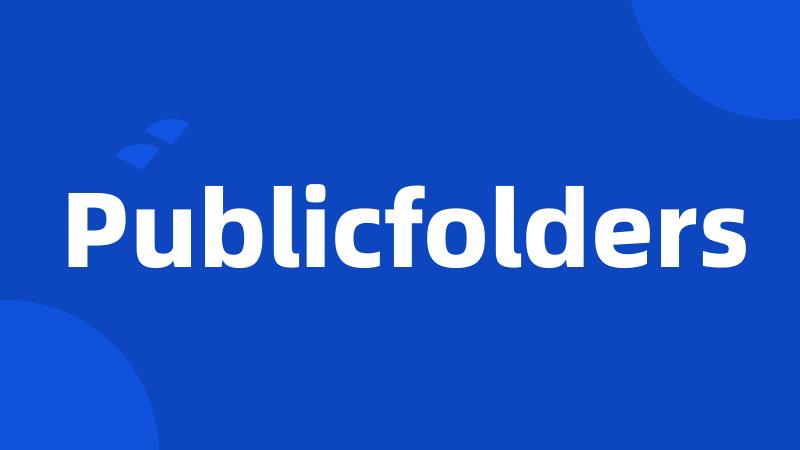 Publicfolders