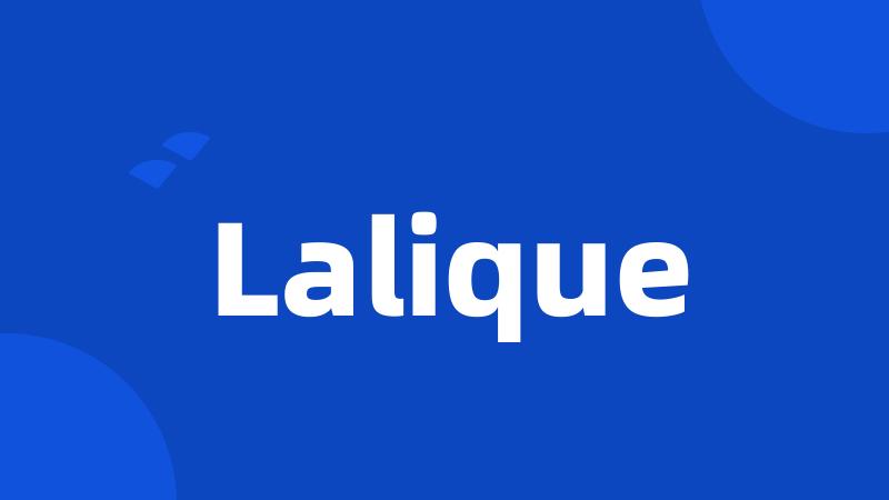 Lalique