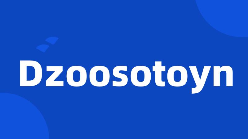 Dzoosotoyn