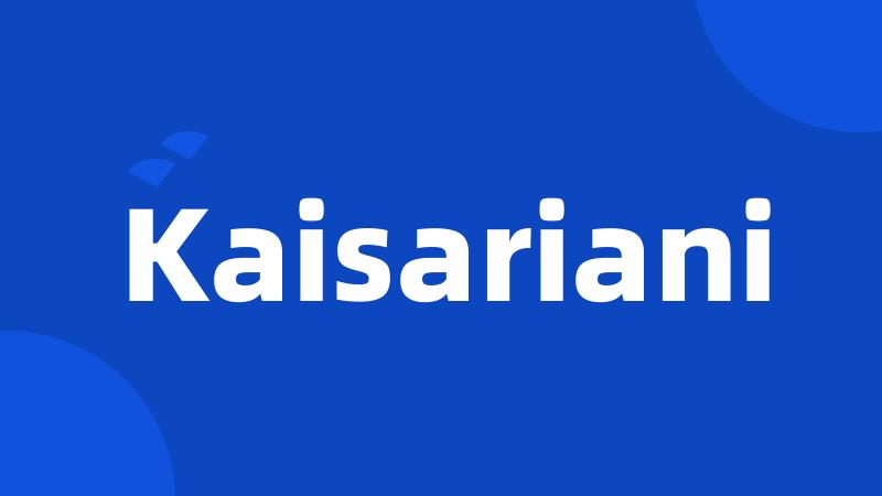 Kaisariani