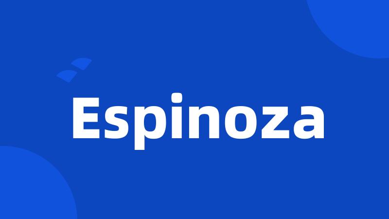 Espinoza