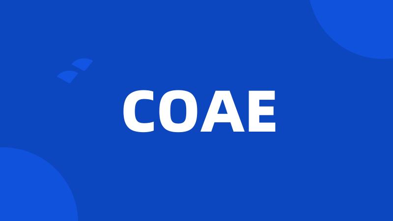 COAE