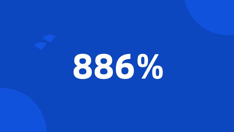 886%