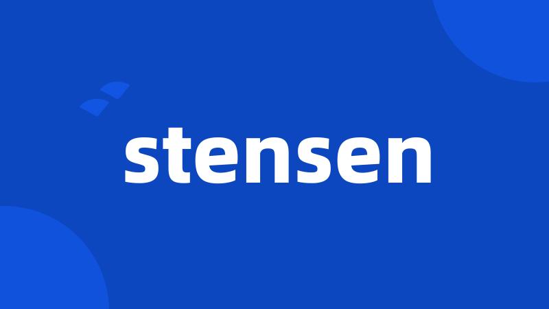 stensen