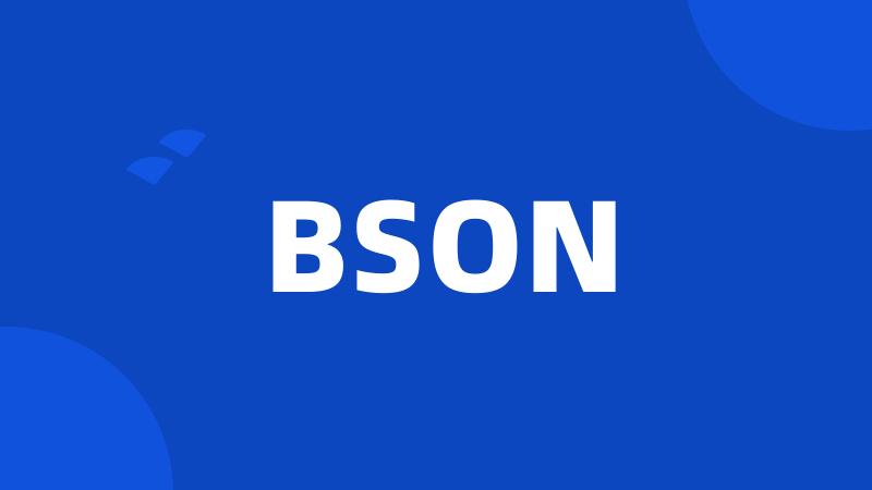 BSON