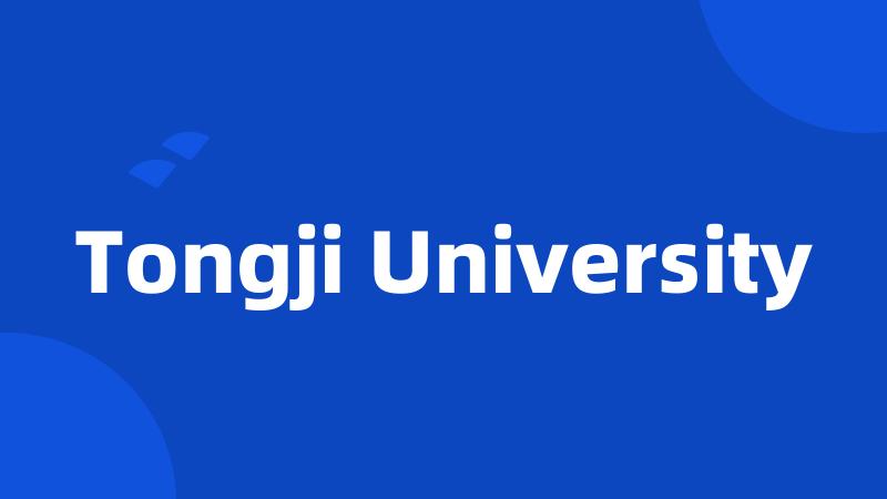 Tongji University