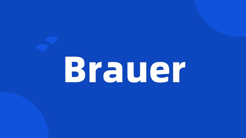 Brauer