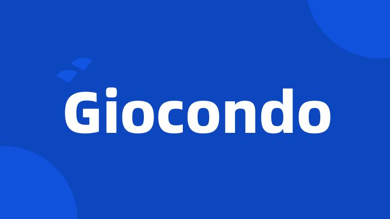 Giocondo