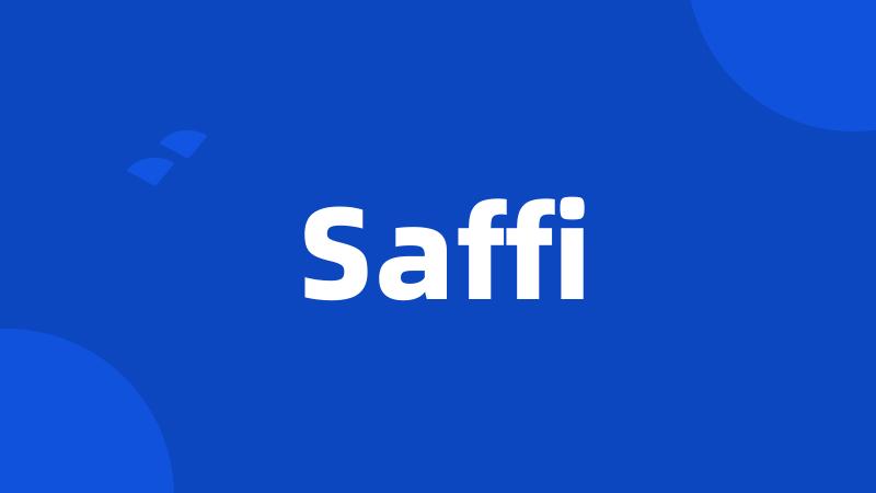 Saffi