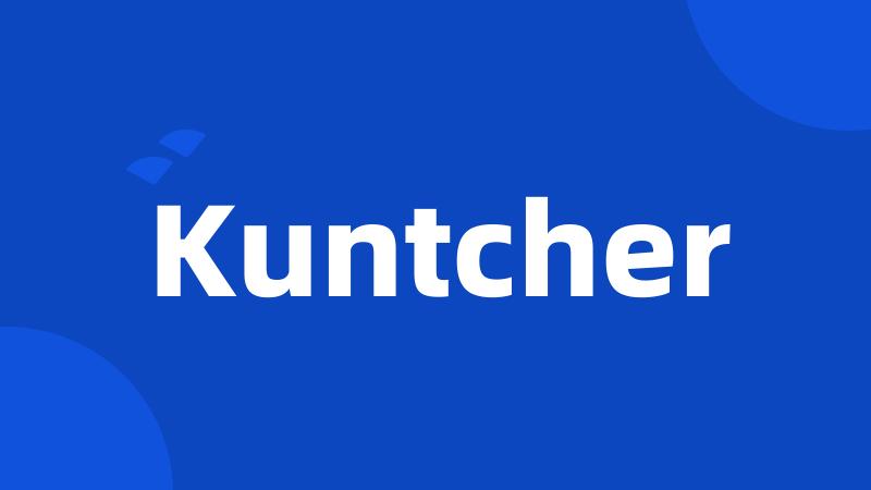 Kuntcher