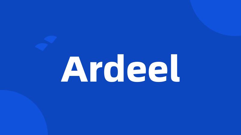 Ardeel